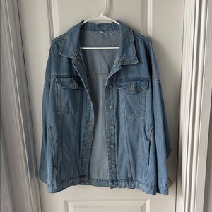 Classic Blue Denim Jean Jacket